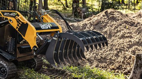 compact track loader grapple|brush grapple compact tractor attachment.